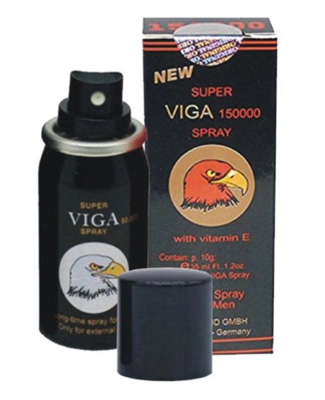 Viga Delay Spray 150000 Black German
